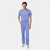 Men's half elastic waistband pant | 6851 - image 6