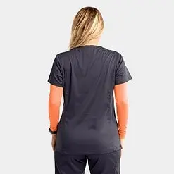 Alternative view of Women's Mock Wrap Knit Side Top | 2803