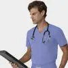 Tempo Scrubs Men'S 1 Pocket V-Neck Top | T172 19 Tempo scrubs men's 1 pocket v-neck top | t172 - image 9