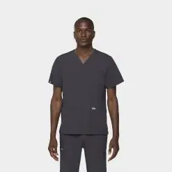 Tempo Scrubs Men's 3 Pocket V-Neck Top | T171