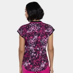 Quality Medical Uniforms In Evans, Ga For Healthcare Pros 20 Alternative view of modern lane scrubs dallas print top | ml1005