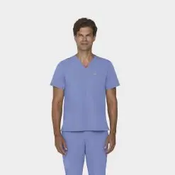 Tempo Scrubs Men's 1 Pocket V-Neck Top | T172