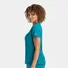 Epic scrubs women's notched crew neck top | 4802 - image 5