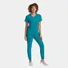 Epic scrubs women's notched crew neck top | 4802 - image 6