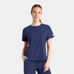 Women's Round Neck Top | Epic Scrubs 4805