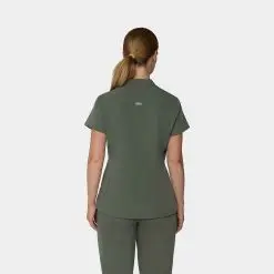 Alternative view of Tempo Scrubs Women's 1/4 Zip Top | T103