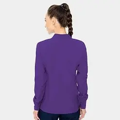 Alternative view of MC Insight Zip Front Warm-Up With Shoulder Yokes | MC2660
