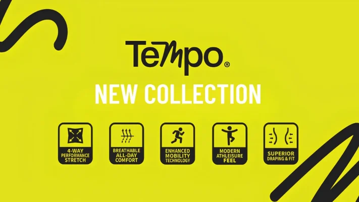 Introducing tempo - performance scrubs built for real movement