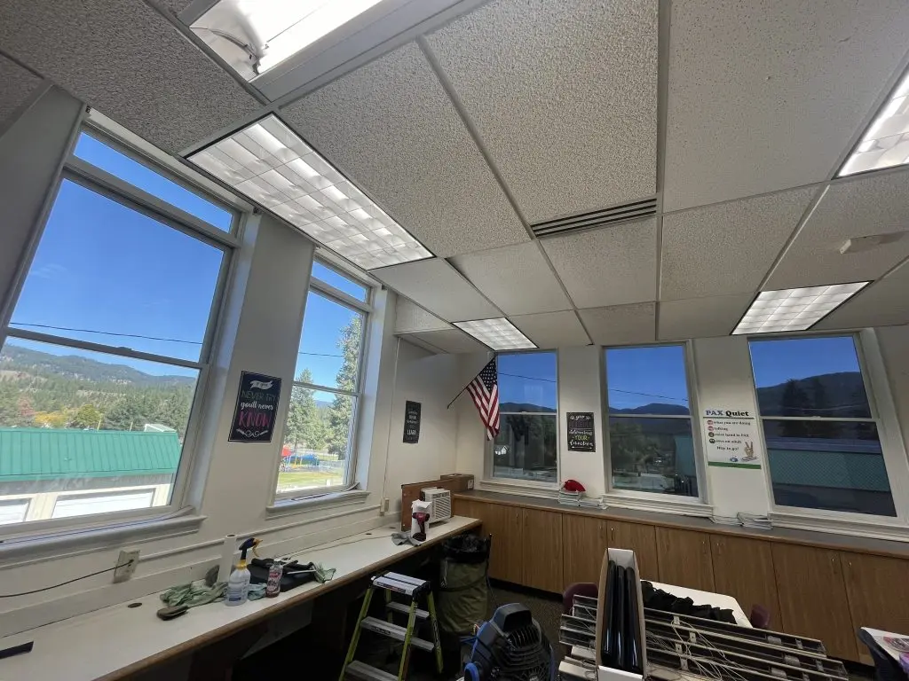 St Regis School - St Regis, MT - Solar Control Window Tint