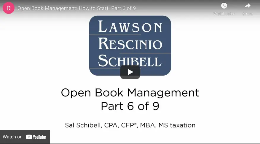 Open Book Management: How to Start. Part 6 of 9