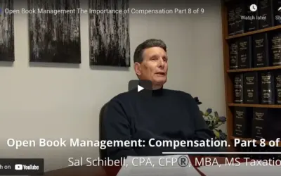 Open Book Management: The Importance of Compensation. Part 8 of 9
