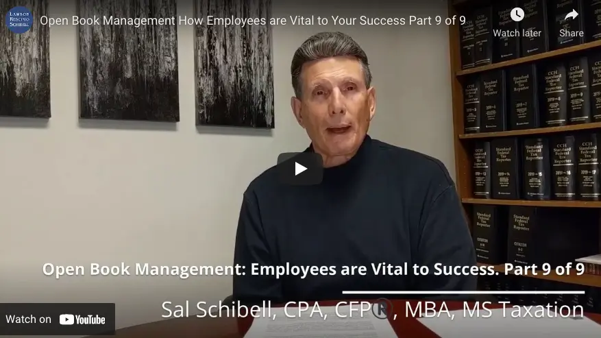 Open Book Management: How Employees are Vital to Your Success. Part 9 of 9