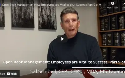 Open Book Management: How Employees are Vital to Your Success. Part 9 of 9