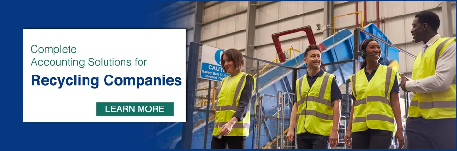 Recycling Accounting Services