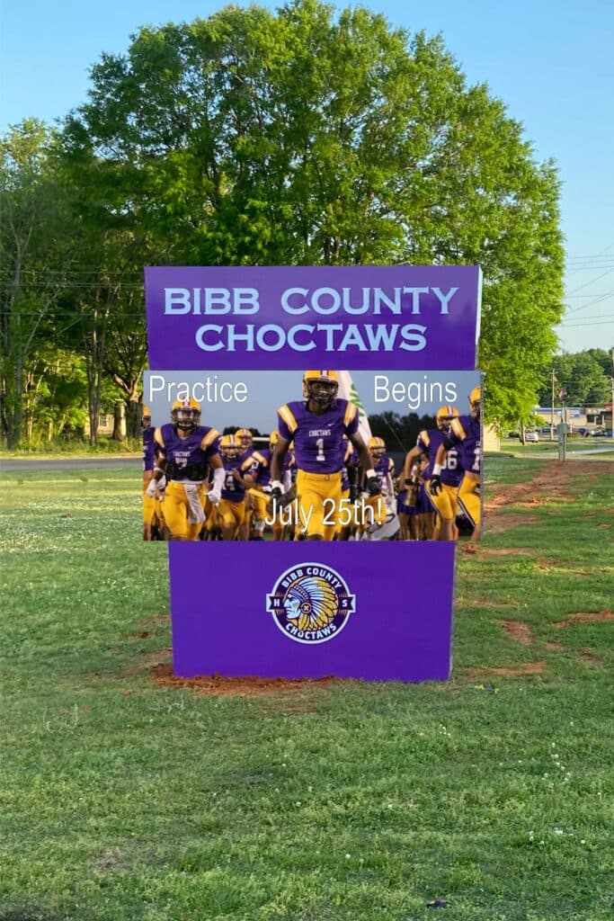 Bibb County Choctaws Ad