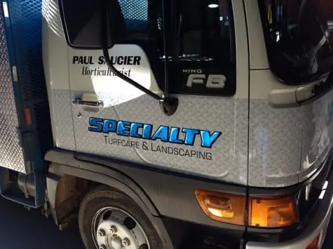 SPECIALTY TURFCARE & LANDSCAPING Reflective Vinyl