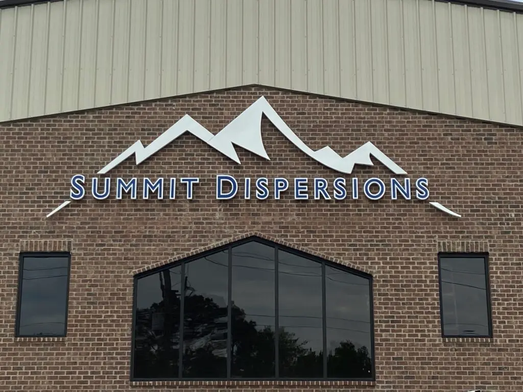 SUMMIT DISPERSIONS, custom signs