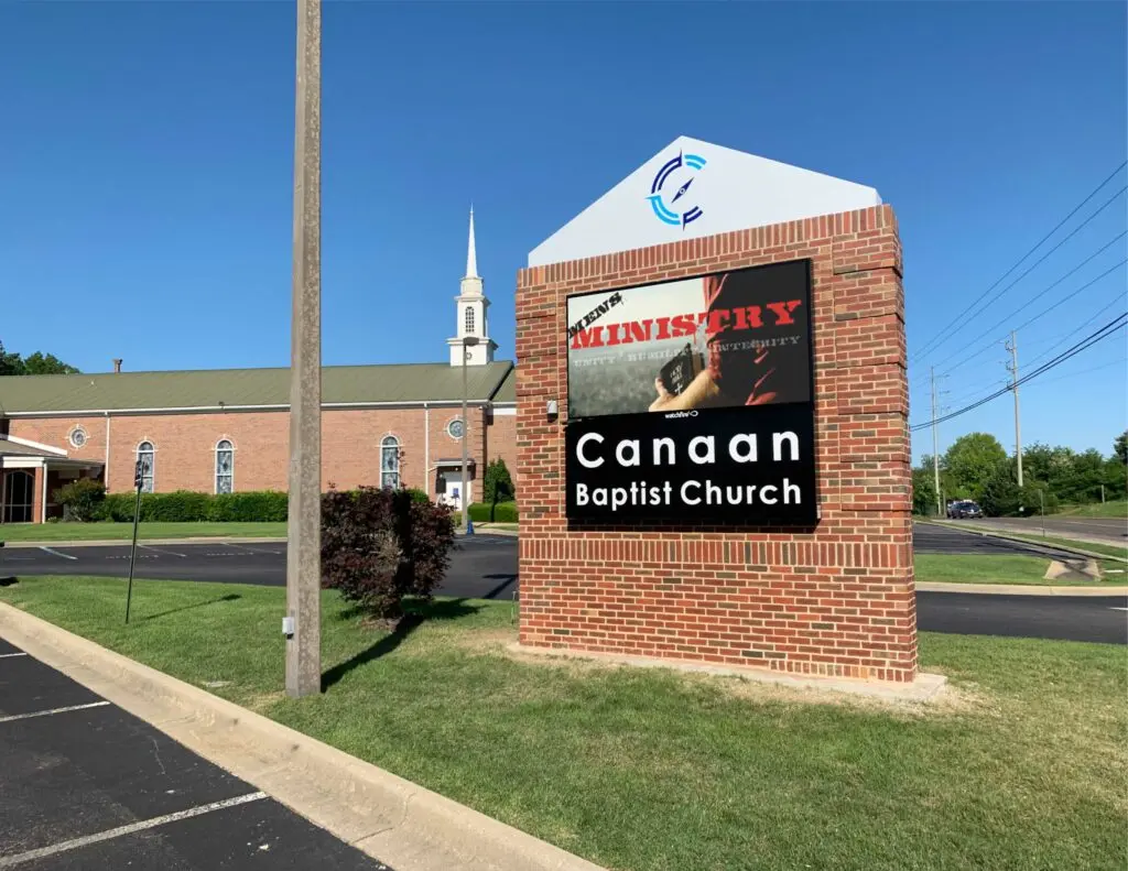 Canaan Baptist Bessemer, AL, , Church Signs