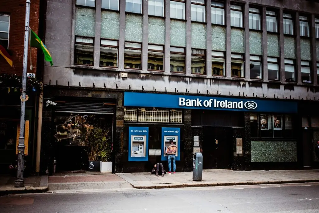 bank signage