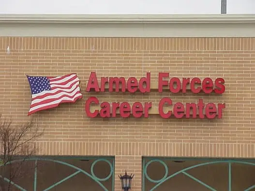 Armed Forces – Hoover, Lighted Letters