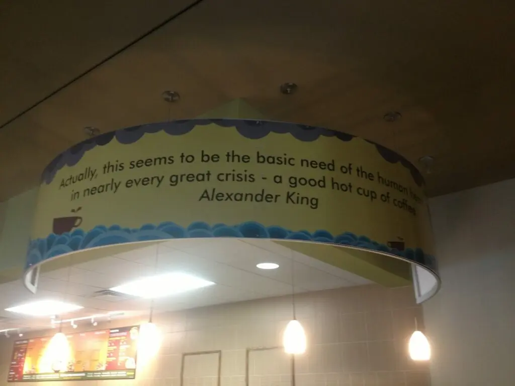 Coffee Shop Sign