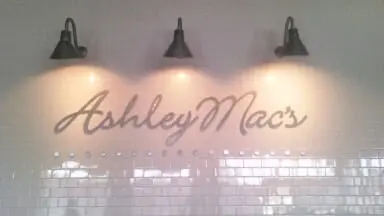 Ashley Mac's Hoover interior sign