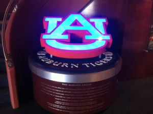 Auburn University, Reliable Signs Birmingham, Al, technical information