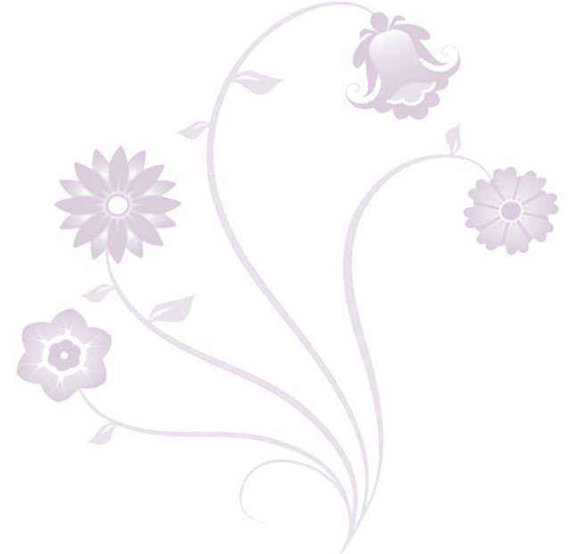 footer floral