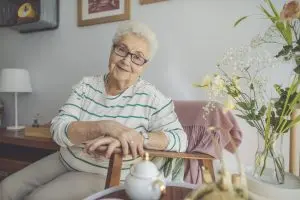 Senior woman at home Tucson Senior Living & Memory Care Services