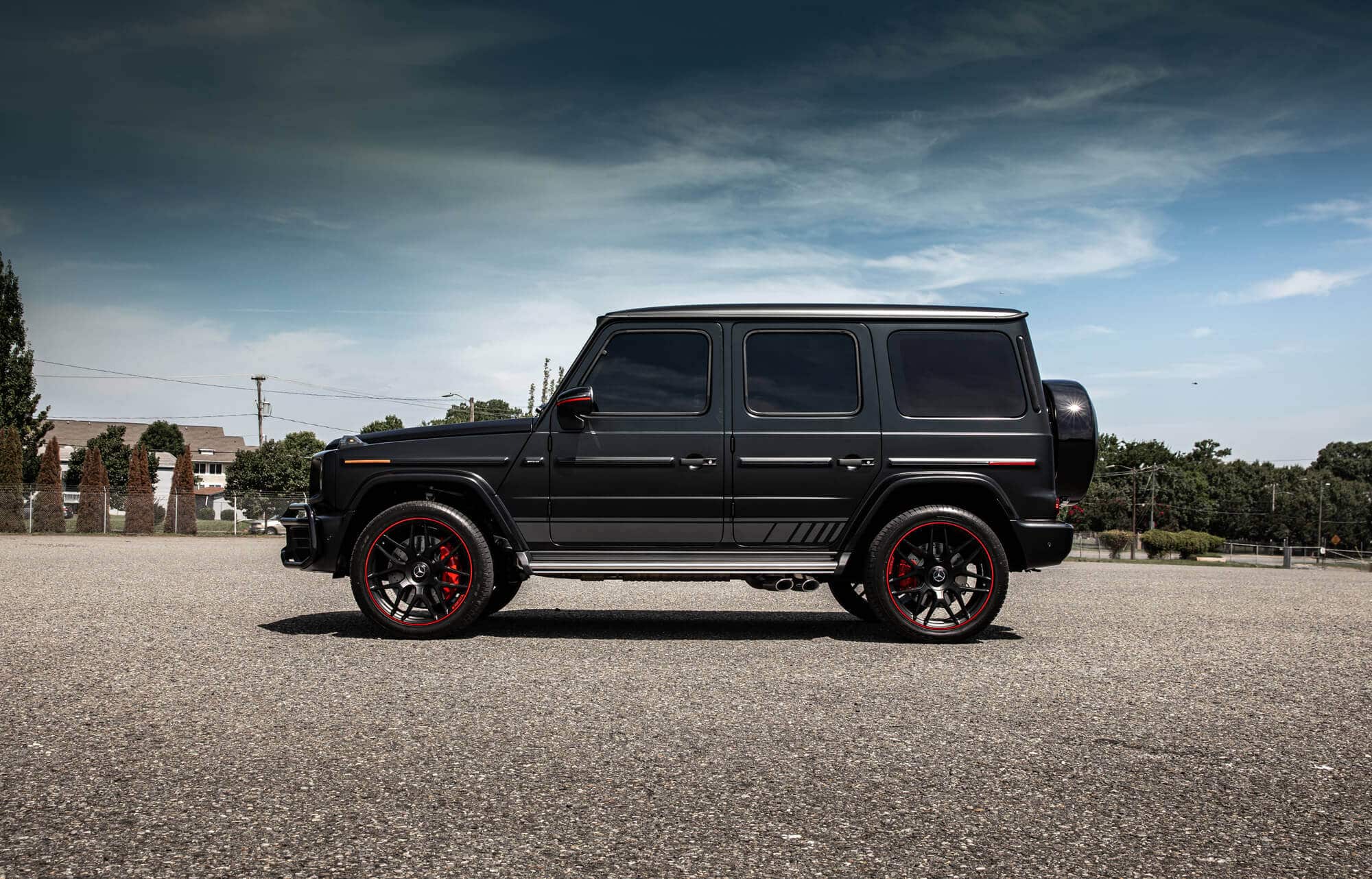 Mercedes G63 Edition 1 window tinting