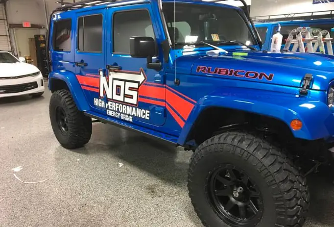 Full custom vehicle wraps