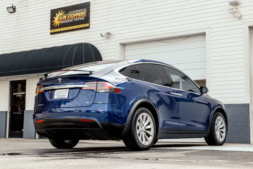 Tesla window tinting