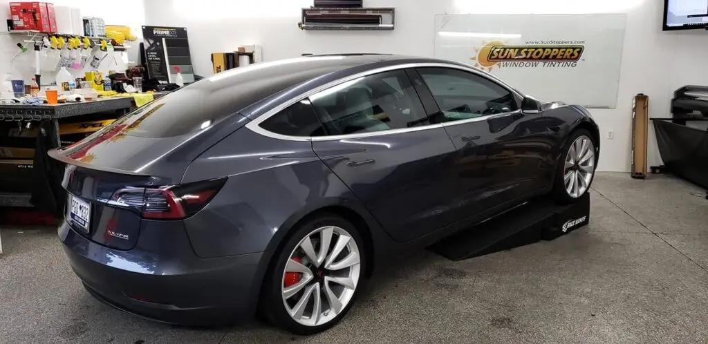 Tesla window tinting