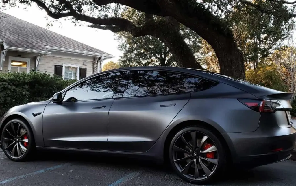 Tesla window tinting