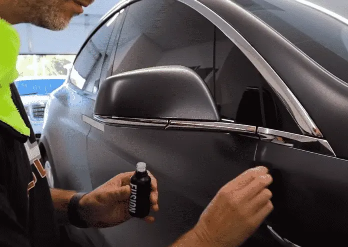 applying Tesla ceramic coating