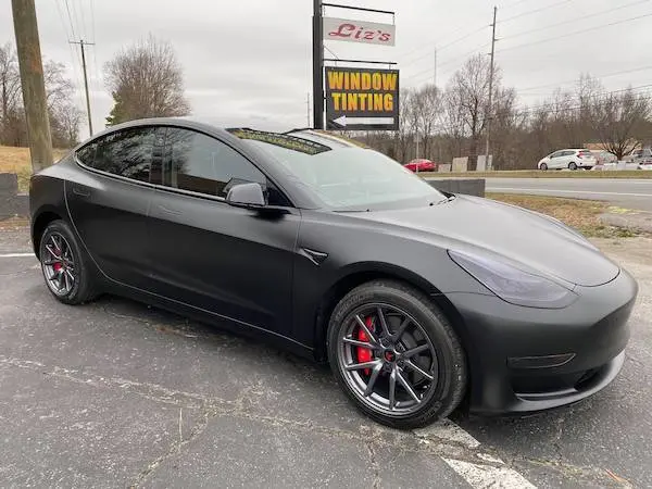 Tesla window tinting