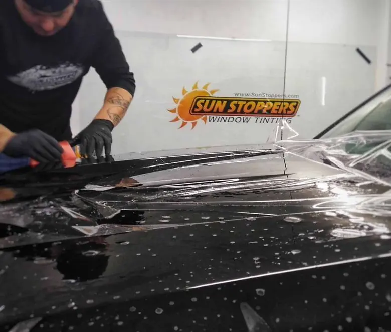 Applying Paint Protection Film
