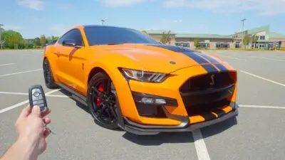 2020 Ford Mustang Shelby GT500: Start Up, Exhaust, Burnout, Test Drive, and Review