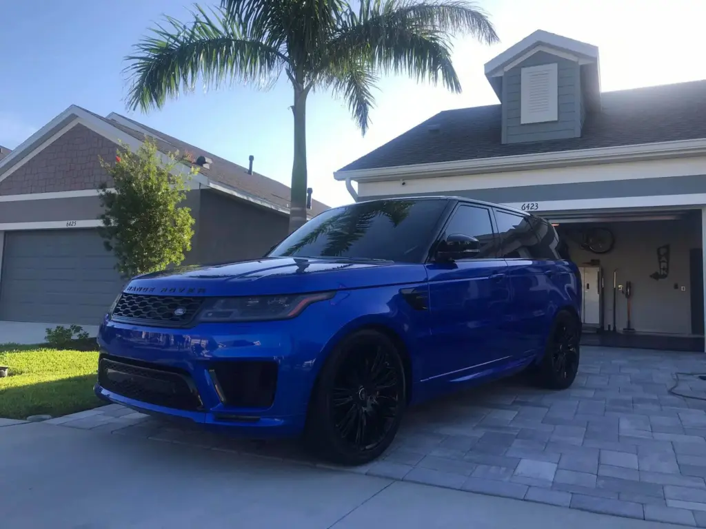 Range Rover SUV Window Tint at Tampa