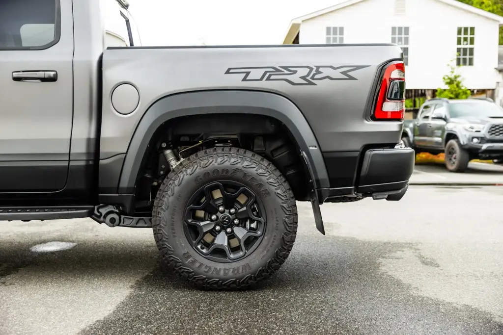Vehicle with paint protection film