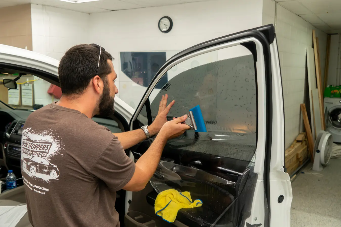 Vehicle finish protection at Sun Stoppers West Charlotte