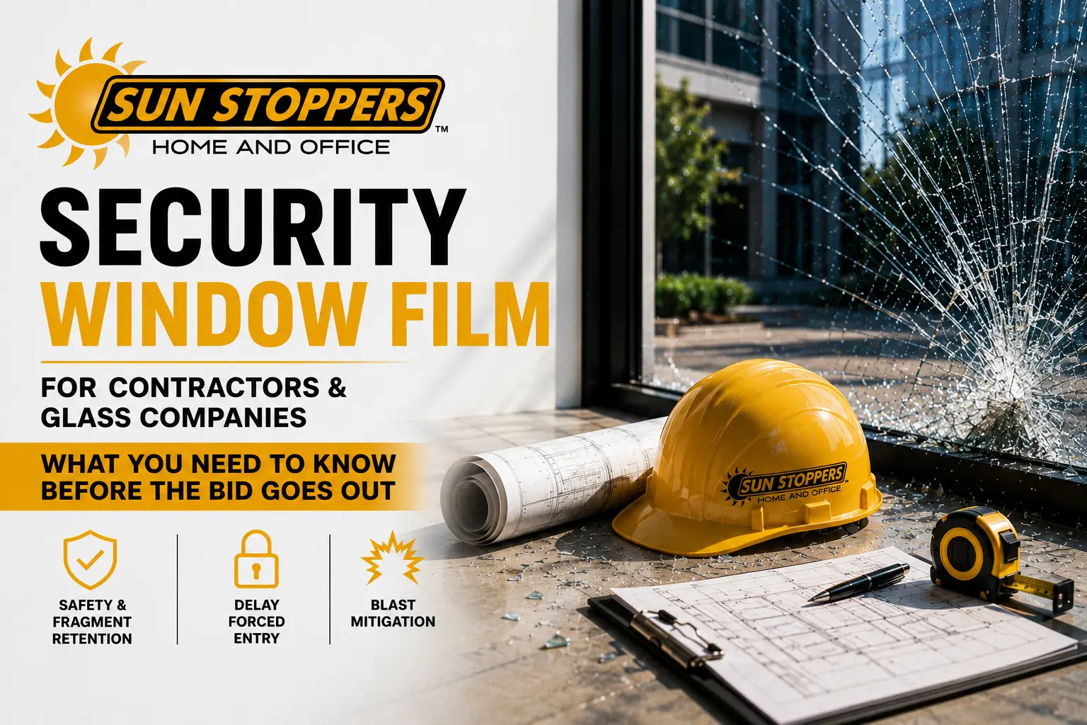 Security window film