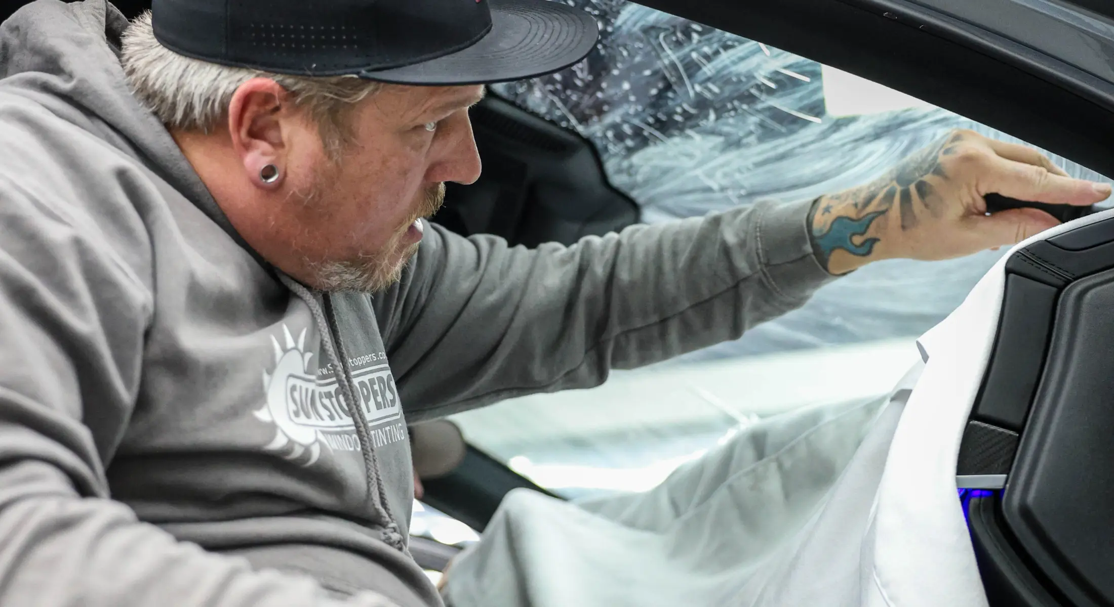Automotive window tint featured in the car window tint education guide