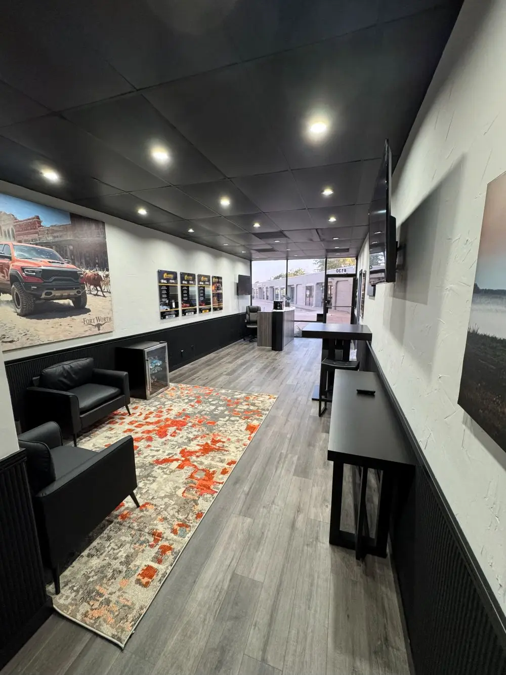 Comfortable waiting area