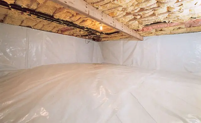 sealed crawl space after lg sealed crawl space after lg