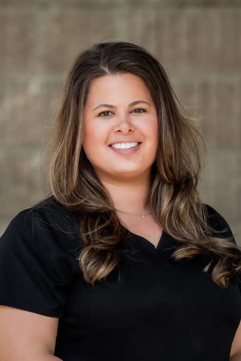 Headshot of Corissa, RDH in Oakdale, CA, at Blackhart Dentistry
