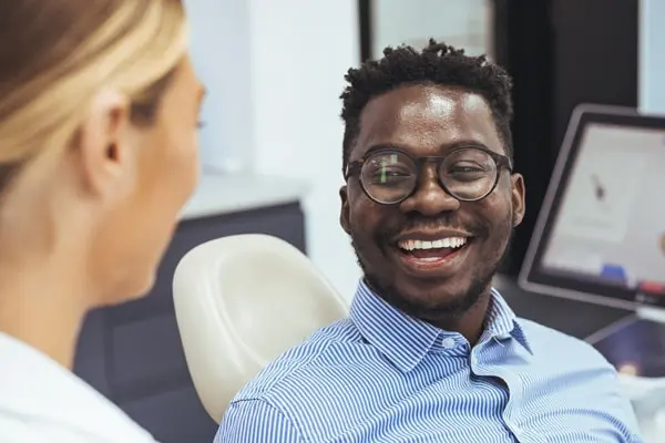 Image of man smiling