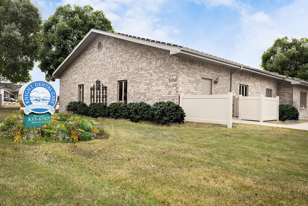 Exterior view of our inviting and modern Midland dental office, dedicated to your oral health and well-being.