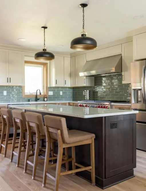 Kitchen Island Pendant Lights Bellevue Knowles Sims Interiors
