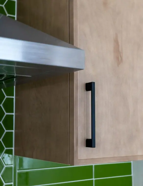 Madison Kitchen Remodel Sutton Matte Black Hardware